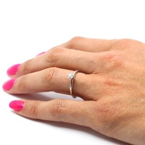 Tiffany & Co Diamond Platinum Ring